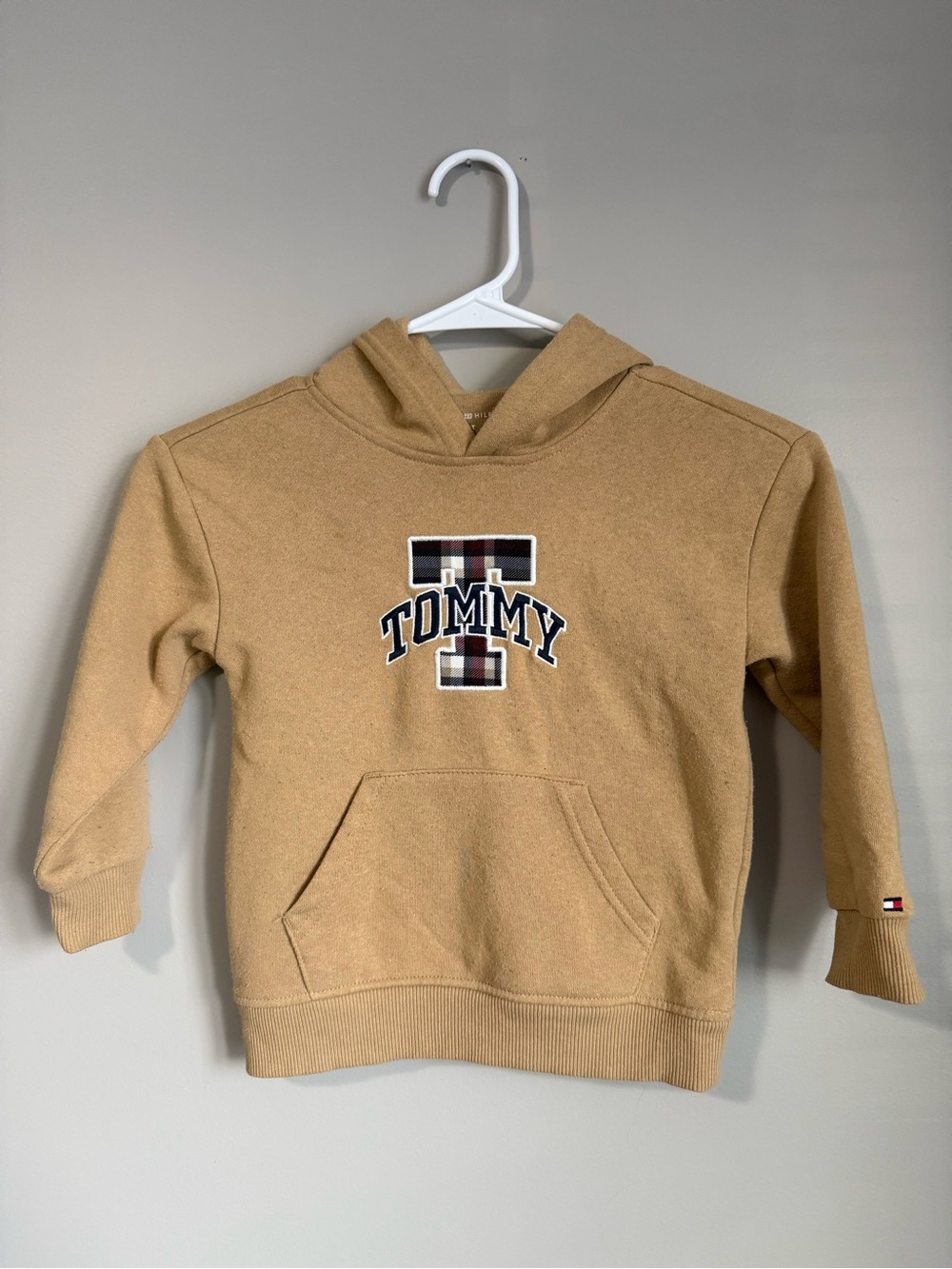 Tommy Hilfiger Kids Tan Hooded Sweatshirt Size 4T